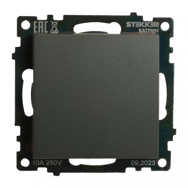 Фотография товара 'Feron 49412 Выключатели одноклавишный STEKKER GLS10-7105-06, серия Катрин'