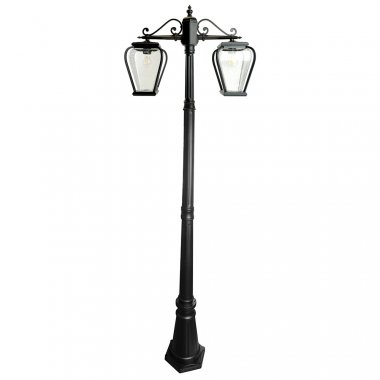 Фотография товара 'Feron Светильник садово-парковый, серии «Бильбао», (НТУ) E27, 230V, IP44, цвет черный, столб,51278'