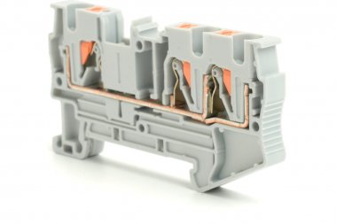 Фотография товара 'Feron 49244 LD573-1-40 ЗНИ Зажим самозажимной, 3-проводной проходной 4,0 мм?'