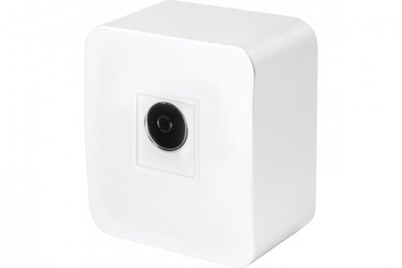 Фотография товара 'Feron 49299 Розетка STEKKER MST00-10-01 на 1 гнездо, без заземления'