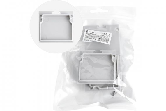 Фотография товара 'Feron 48242 Заглушка для профиля LD367 «без отверстия»'