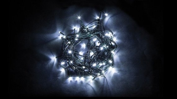 Фотография товара 'Feron CL93 Гирлянда на елку , 750LED, 5000К, IP44, 45W, от сети 230V'