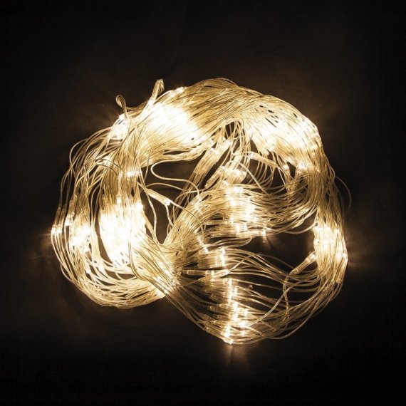 Фотография товара 'Feron CL30 Гирлянда сеть , 240LED, 2700К, IP20, 12W, от сети 230V'