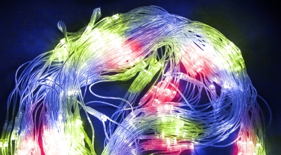 Фотография товара 'Feron CL30 Гирлянда сеть , 240LED, IP20, 12W, от сети 230V'