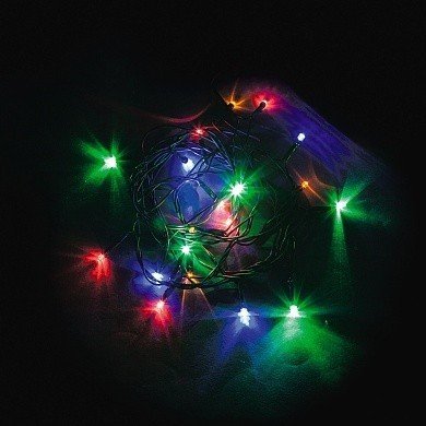 Фотография товара 'Feron Гирлянда линейная CL02, 20LED, IP20, 1,2W, от сети 230V с контроллером'