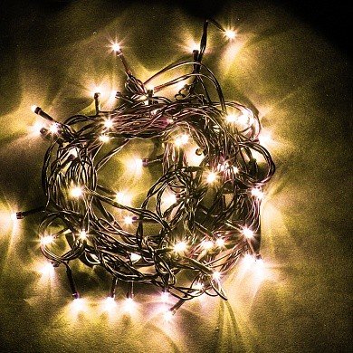 Фотография товара 'Feron Гирлянда линейная CL05, 100LED, 2700К, IP20, 6W, от сети 230V'