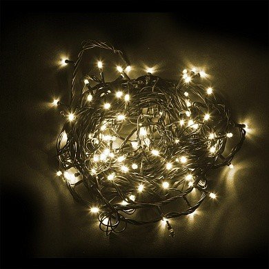 Фотография товара 'Feron Гирлянда линейная CL08, 600LED, 2700К, IP44, 36W, от сети 230V'