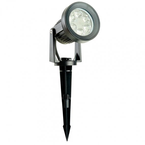 Фотография товара 'Feron Тротуарный светильник светодиодный, На постамент/на колышке  (ДВУ) , 8W, 4000К (натуральный белый), 195-245V/50Гц, 280Lm, IP65, 51748'