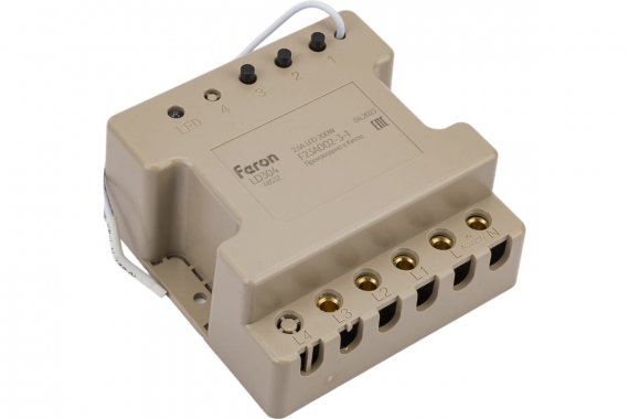 Фотография товара 'Feron 48532 Дистанционный выключатель для светильников (3-х канальный ), LD304, IP20, AC230VV'