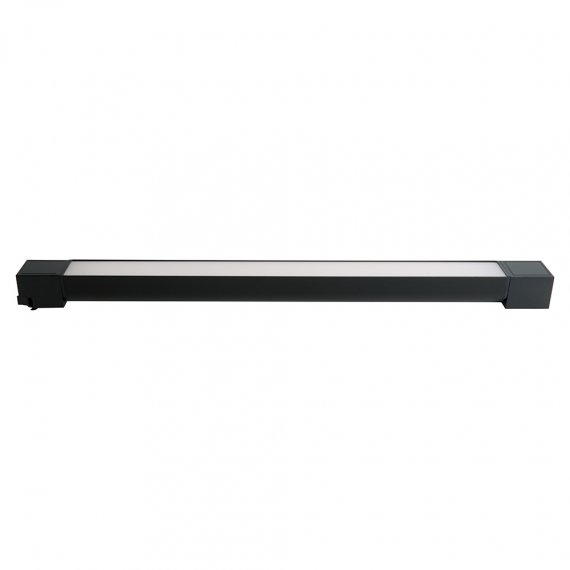 Фотография товара 'Feron Светильник трековый на шинопровод, однофазный (ДПО) , 30W, 4000К (белый), 170-265V, 2100Lm, цвет черный, корпус алюминий, 51856'