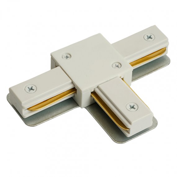 Фотография товара 'Feron Коннектор Т-образный для шинопровода , белый, для CAB1007, 51895'