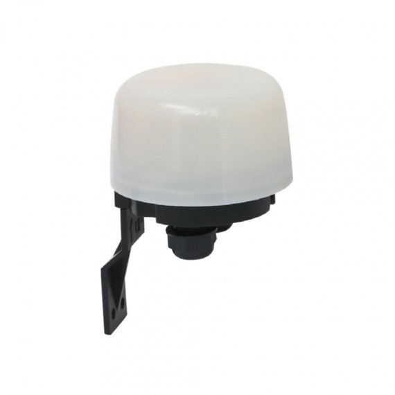 Фотография товара 'Feron Датчик освещенности фотоэлемент, накладной, IP66, 230V, 2200, с регулировкой освещенности, цвет белый, 48963'