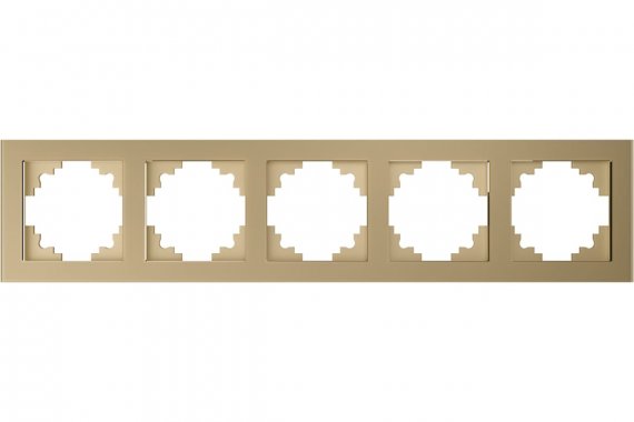 Фотография товара 'Feron 49040 Рамка STEKKER GFR00-7005-08 на гнездо размер 368*84*9мм'