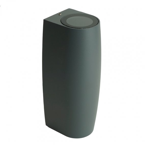 Фотография товара 'Feron Светильник садово-парковый, серии «Бостон», (ДБУ) GU10, 230V, IP54, цвет серый, на стену , 51306'