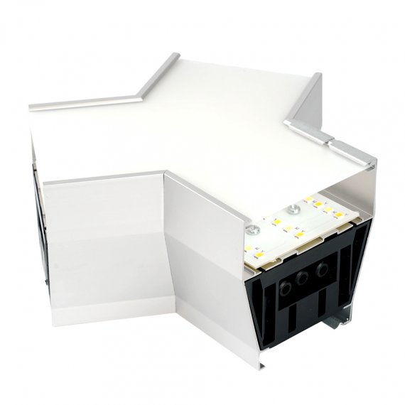 Фотография товара 'Feron Светильник линейный светодиодный, (ДПО) , 5W, 3000/4000/6400К (3000К-6400K), 180-265V, 550Lm, IP20, цвет серебро, 51873'