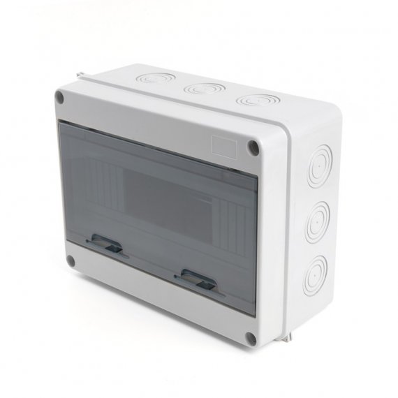 Фотография товара 'Feron Бокс настенный 12 модулей, пластик, IP65, EBX50-1/12-65 39191'