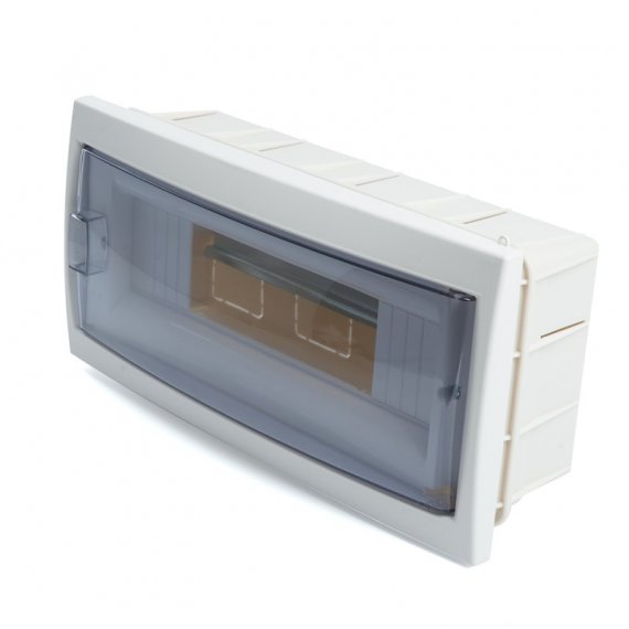 Фотография товара 'Feron Бокс встраиваемый 12 модулей, пластик, IP20, серия Standart (КНС-12Д), EBX50-2/12-20 39653'