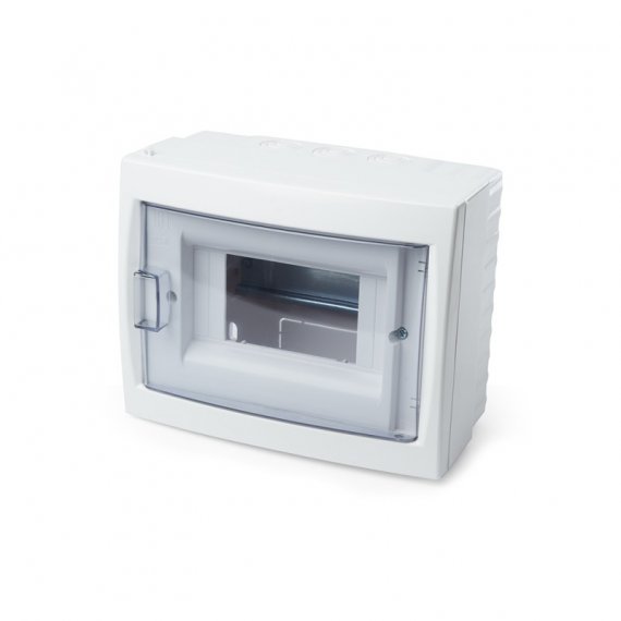 Фотография товара 'Feron Бокс настенный 6 модулей, пластик, IP20, серия Standart (КНО-6Д), EBX50-3/06-20 39645'