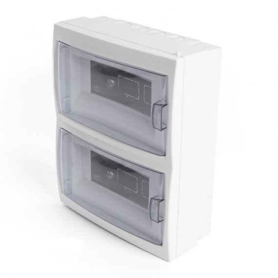 Фотография товара 'Feron Бокс настенный 16 модулей, пластик, IP20, серия Standart (КНО-16Д), EBX50-3/16-20 39648'