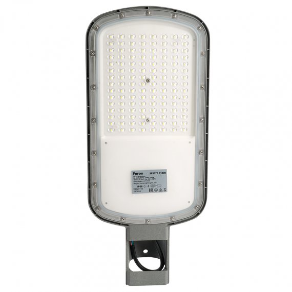 Фотография товара 'Feron Уличный светильник консольный светодиодный, на столб (ДКУ) , 100W, 5000К (дневной), 90-300V/50Гц, 16000Lm, IP66, 51800'