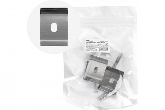 Фотография товара 'Feron 48244 Крепеж для профиля LD369 «накладной»'