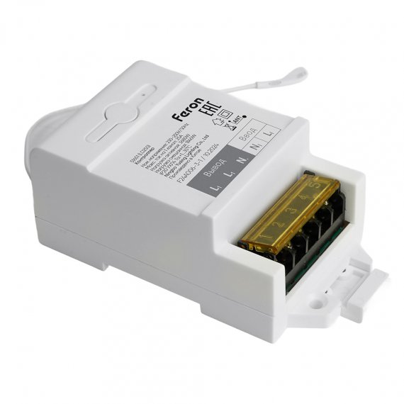 Фотография товара 'Feron Дистанционный выключатель для светильников (контроллер радиочастотный), , IP20, 230V, 5750 цвет белый, 51651'