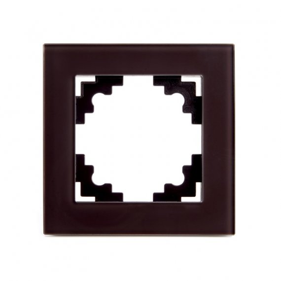 Фотография товара 'Feron Рамка 1-местная, серия Катрин, GFR00-7001-04, шоколад 39535'