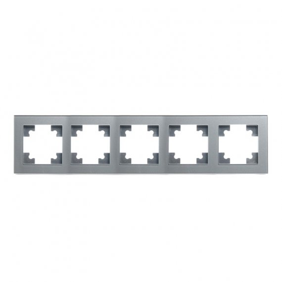 Фотография товара 'Feron Рамка горизонтальная 5-местная, серия Катрин, GFR00-7005-03 39639'