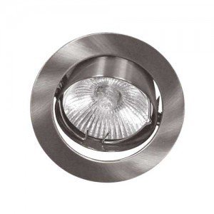 Фотография товара 'Feron DL308 Светильник потолочный встраиваемый , под лампу MR16 G5.3, титан 15069'