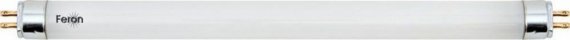 Фотография товара 'Feron Лампа люминесцентная двухцокольная, 8W T5 G5 6400K, EST14 03044'