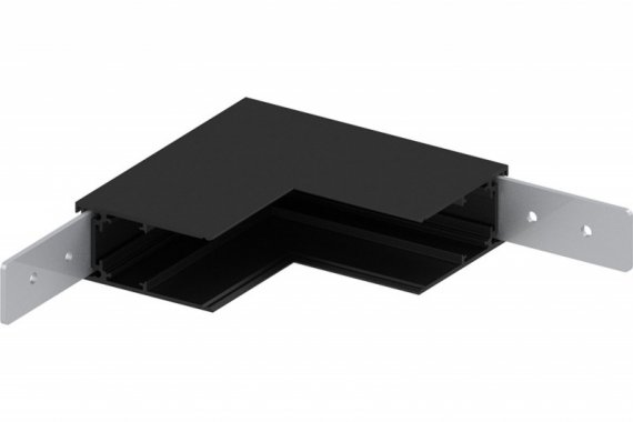 Фотография товара 'Feron Соединитель внутренний для низковольтного накладного шинопровода, черный, LD2002 41979'