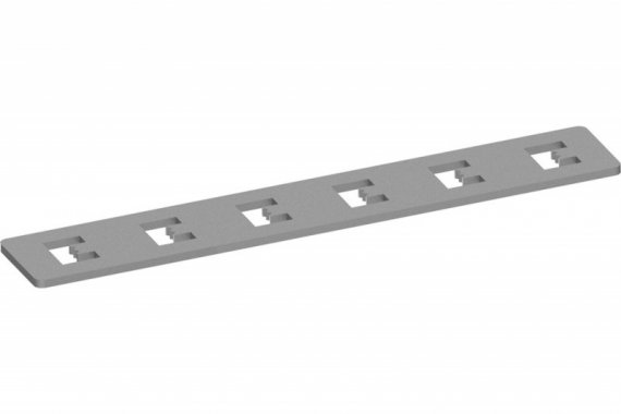 Фотография товара 'Feron Соединитель прямой для низковольтного встраиваемого шинопровода, LD2003 41989'