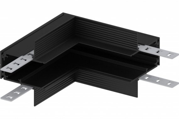 Фотография товара 'Feron Соединитель внутренний для низковольтного встаиваемого шинопровода, черный, LD2005 41982'