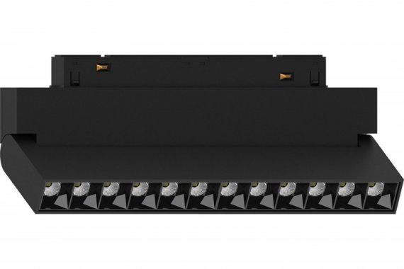 Фотография товара 'Feron Светильник светодиодный трековый низковольтный 12W, 1080 Lm, 4000К, 30 градусов, черный, MGN301 41936'