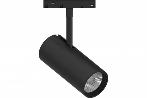 Фотография товара 'Feron Светильник светодиодный трековый низковольтный 20W, 1800 Lm, 3000К, 35 градусов, черный, MGN303 41950'