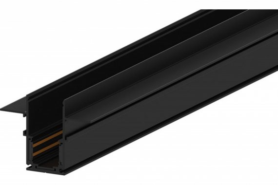 Фотография товара 'Feron Шинопровод для низковольтных трековых светильников, черный, 1м, встраиваемый CABM1001 41963'