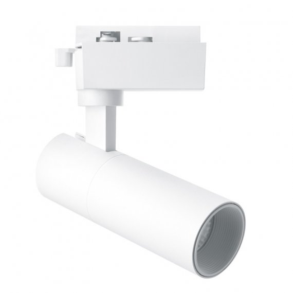 Фотография товара 'Feron Светильник трековый светодиодный на шинопровод 14W, 1260 Lm, 4000К, 35 градусов, белый, AL140 со встроенным драйвером 41609'