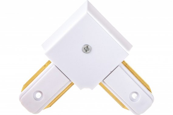 Фотография товара 'Feron Коннектор угловой для шинопровода, белый, LD1001 для CAB1003 10315'