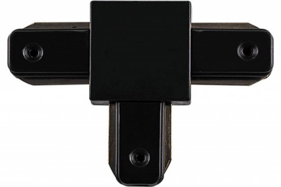 Фотография товара 'Feron Коннектор Т-образный для шинопровода , черный , LD1003 для CAB1003 и CAB1005 10333'