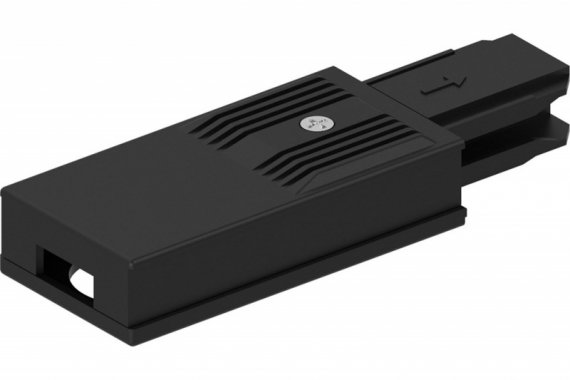 Фотография товара 'Feron Cоединитель - коннектор для шинопровода, черный, LD1012 для CAB1005 41987'