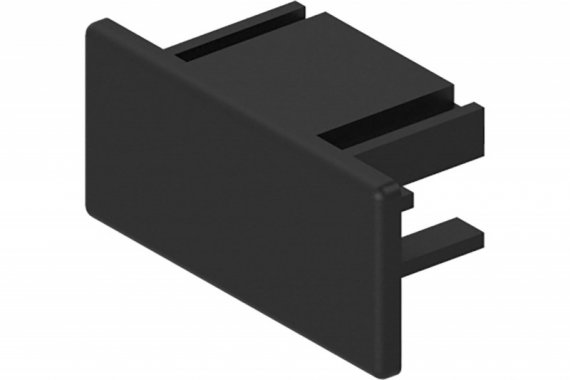 Фотография товара 'Feron Заглушка пластиковая для шинопровода, черный, LD1013 для CAB1005 41988'