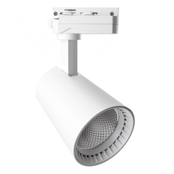 Фотография товара 'Feron Светильник трековый светодиодный на шинопровод 20W, 1800 Lm, 4000К, 35 градусов, белый, AL100 41605'