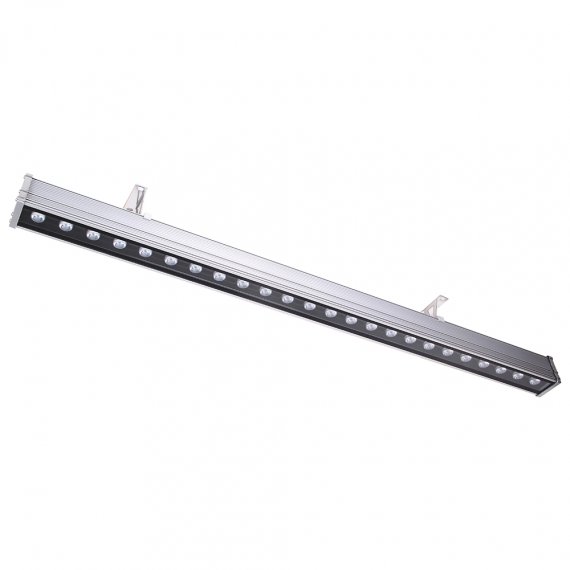 Фотография товара 'Feron Линейный архитектурный светильник светодиодный, накладной (ДБУ) , 36W, (синий), 85-265V/50Гц, IP65, 51287'