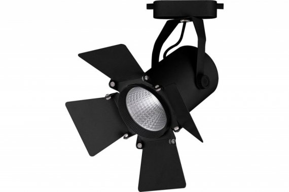 Фотография товара 'Feron Светильник трековый светодиодный на шинопровод 12W, 1080 Lm, 4000К, 35 градусов, черный, AL110 32555'