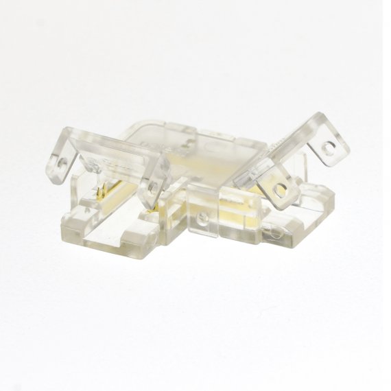 Фотография товара 'Feron Соединитель угловой 10мм для COB ленты шириной 8 мм,51632'