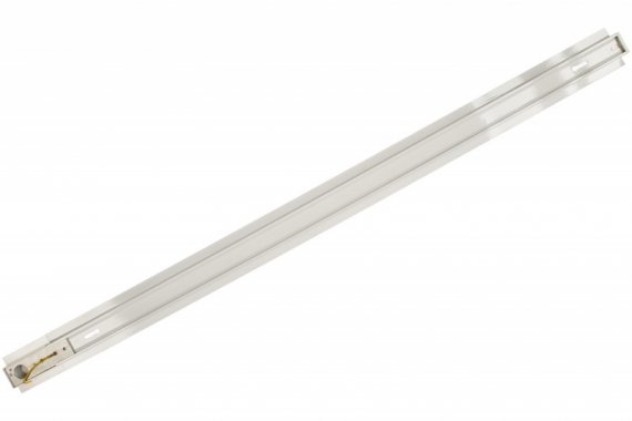 Фотография товара 'Feron Шинопровод встраиваемый для трековых светильников, белый, 1м, в наборе токоввод, заглушка, крепление, CAB1004 10351'