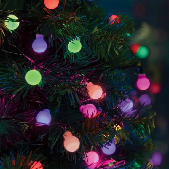 Фотография товара 'Feron 51451 Гирлянда мульти-шарики CL585, 125LED'