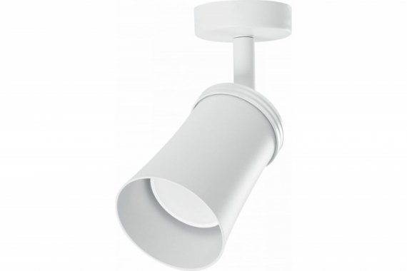 Фотография товара 'Feron Cветильник настенно-потолочный под лампу GU10, белый ML221'