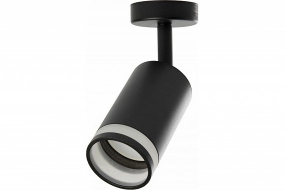 Фотография товара 'Feron Cветильник настенно-потолочный под лампу GU10, черный'