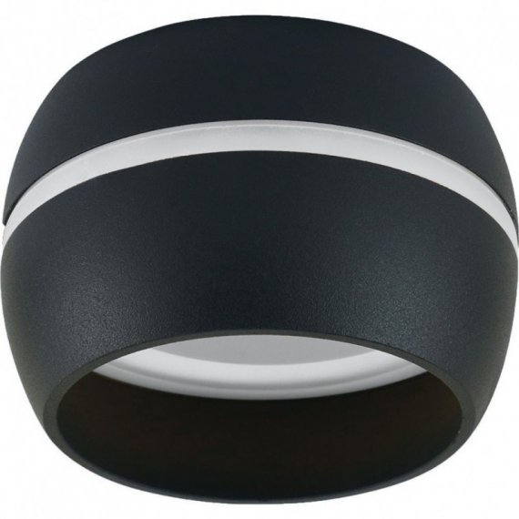 Фотография товара 'Feron Светильник потолочный 12W, 230V, GX53, черный, HL356'